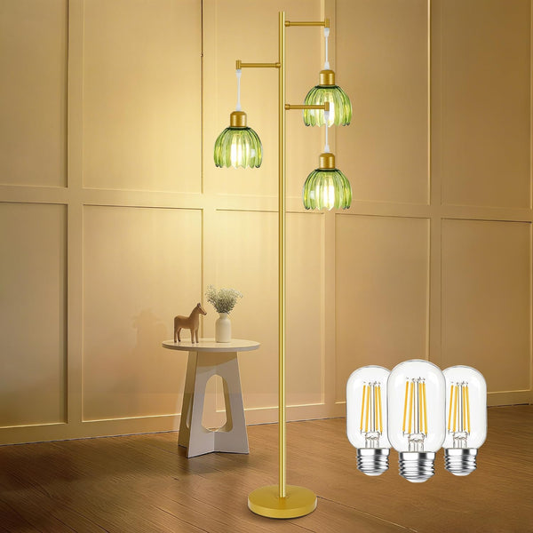Glass Floor Lamps for Living Room