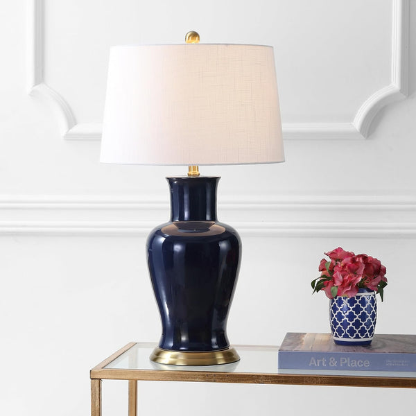 JONATHAN Y JYL4026B Julian 29″ Ceramic LED Table Lamp